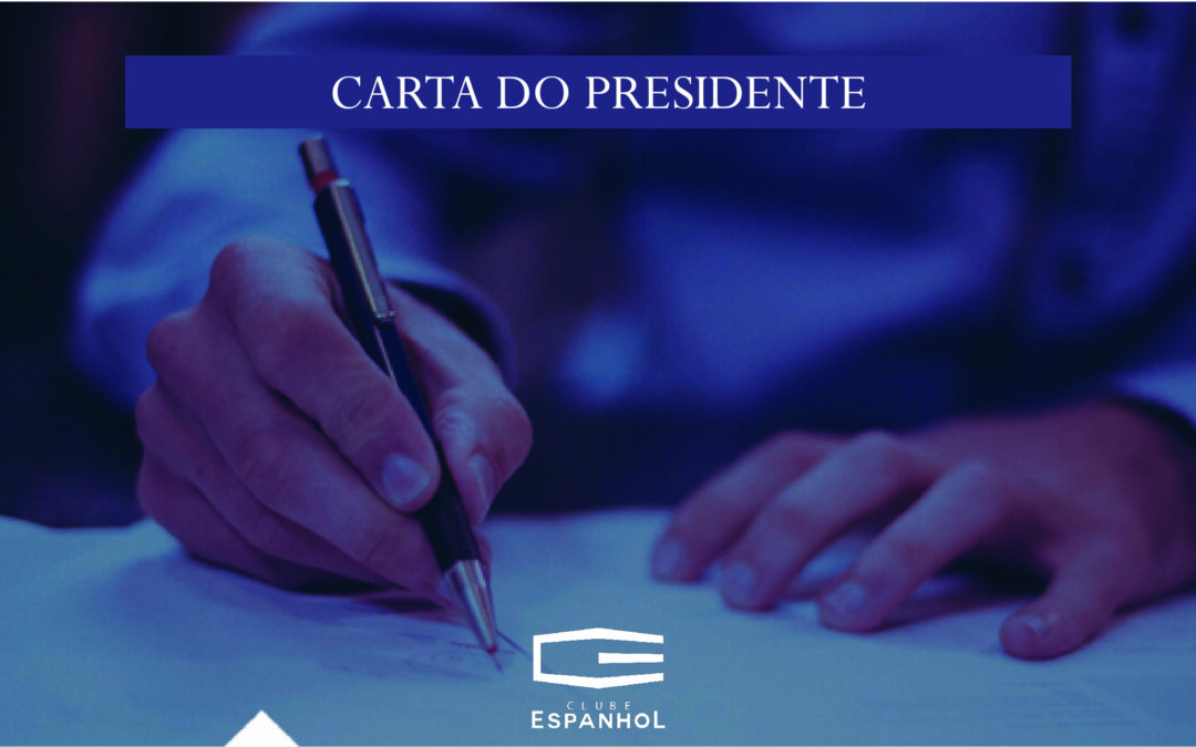 Carta do Presidente – Diretoria e recadastramento de sócio
