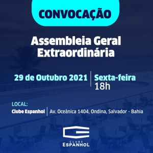 Assembleia Geral Extraordinária – Convocação